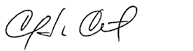 Clayton Christian signature